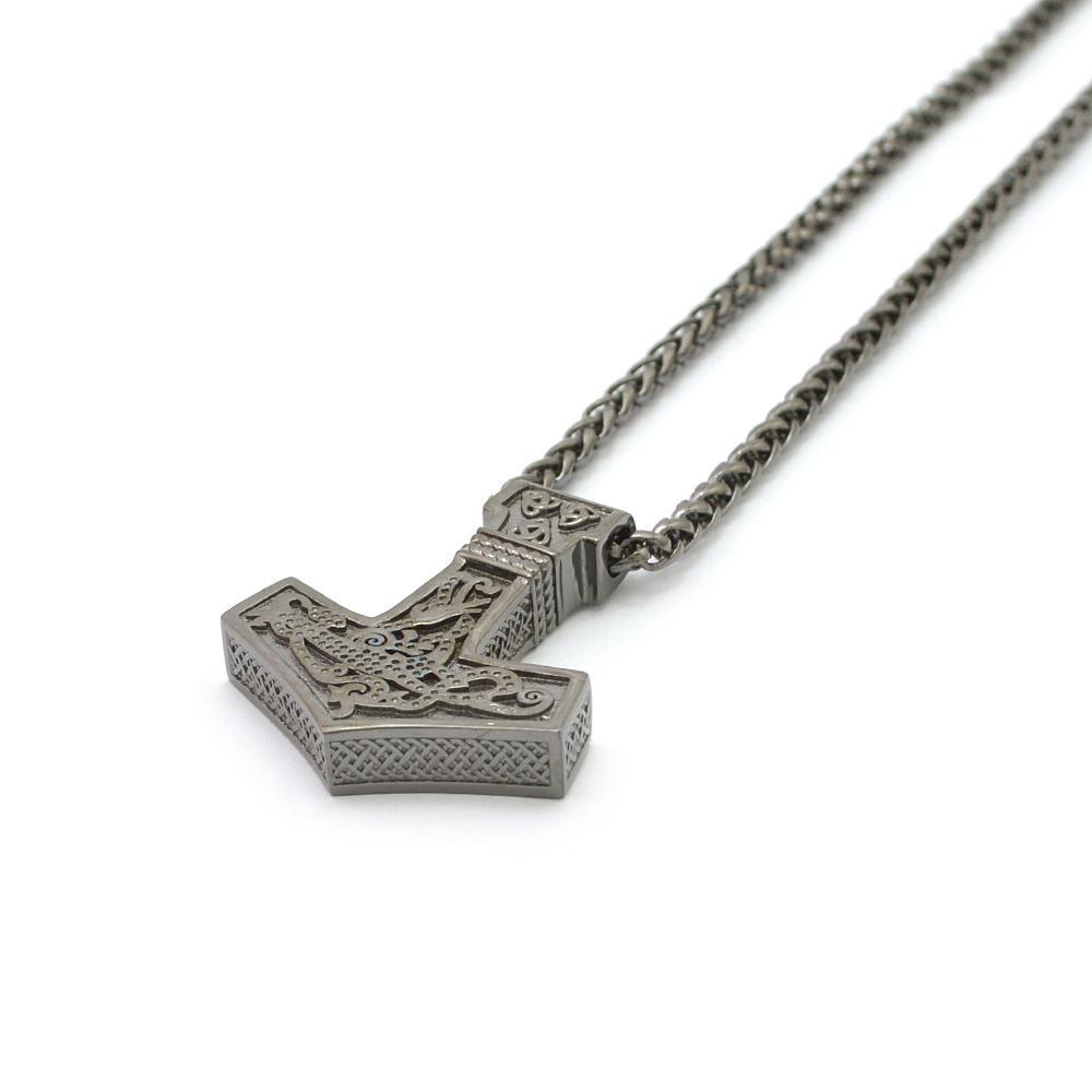 Deluxe Thor Hammer (Stainless Steel or 925 Sterling Silver) - Viking Merch