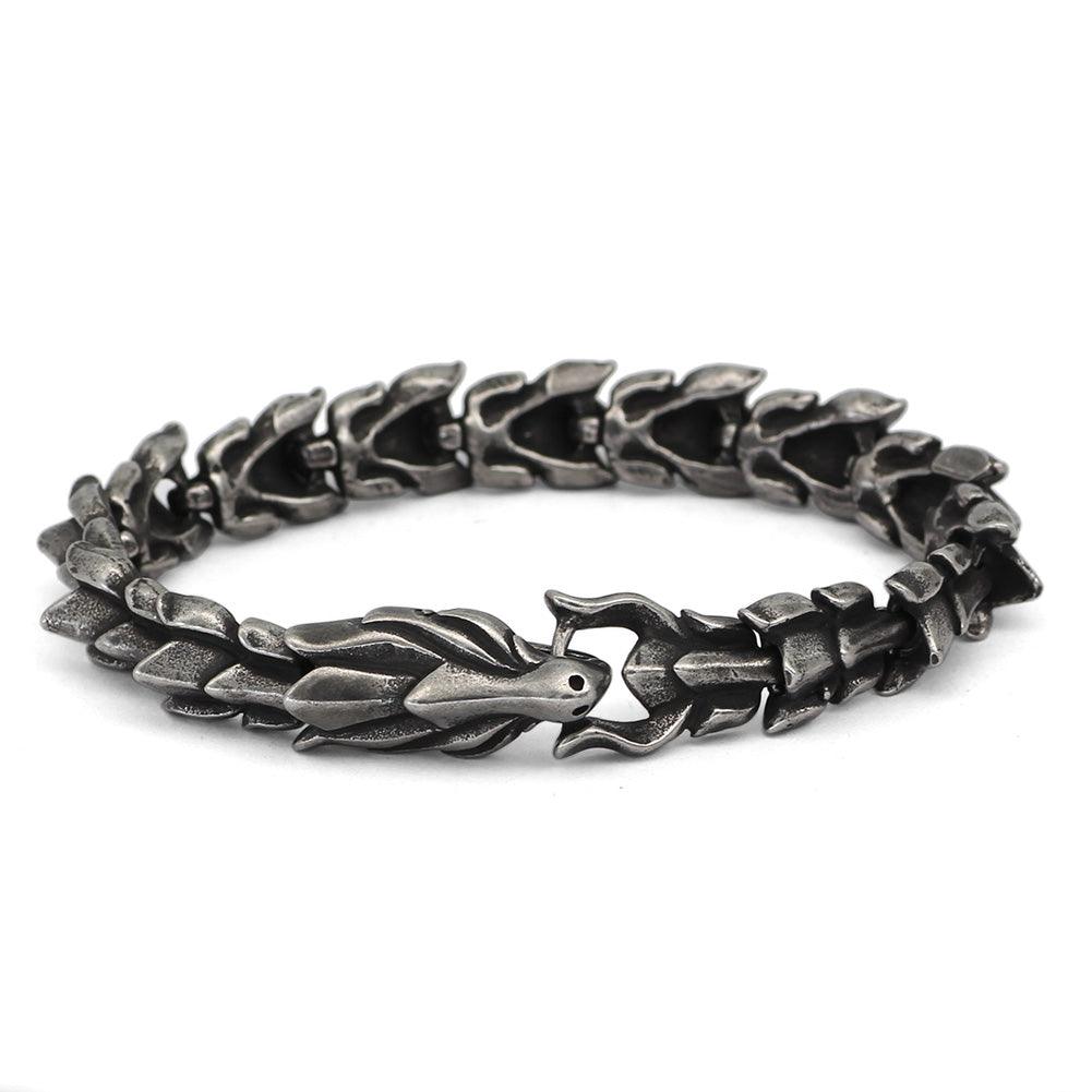 Dragon Scale Bracelet (B036) - Viking Merch