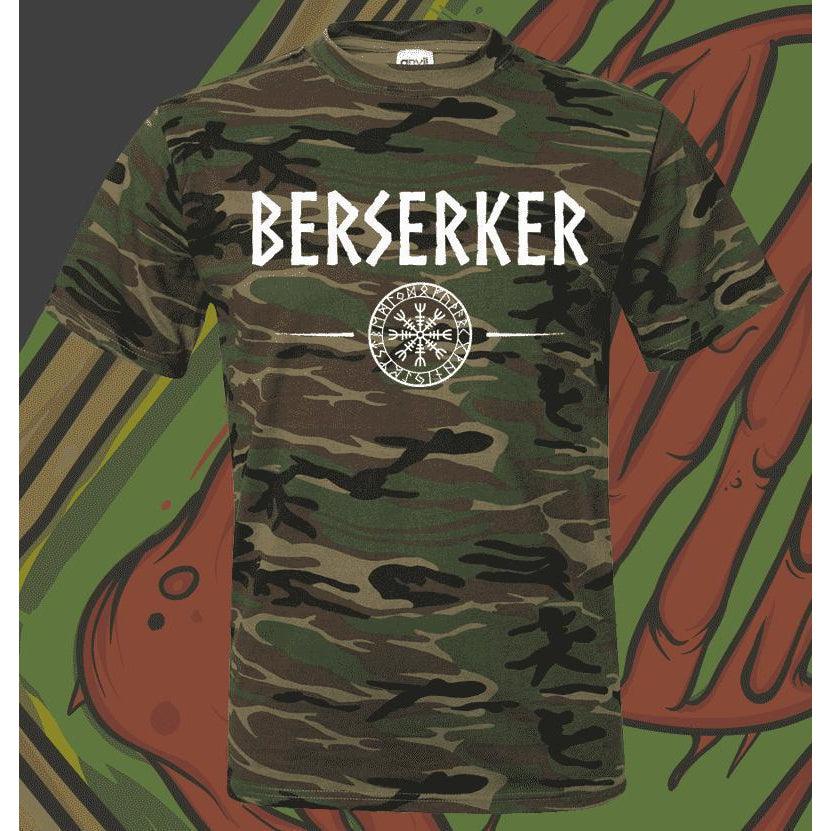Camo Berserker Shirt-Shirt-Viking Merch