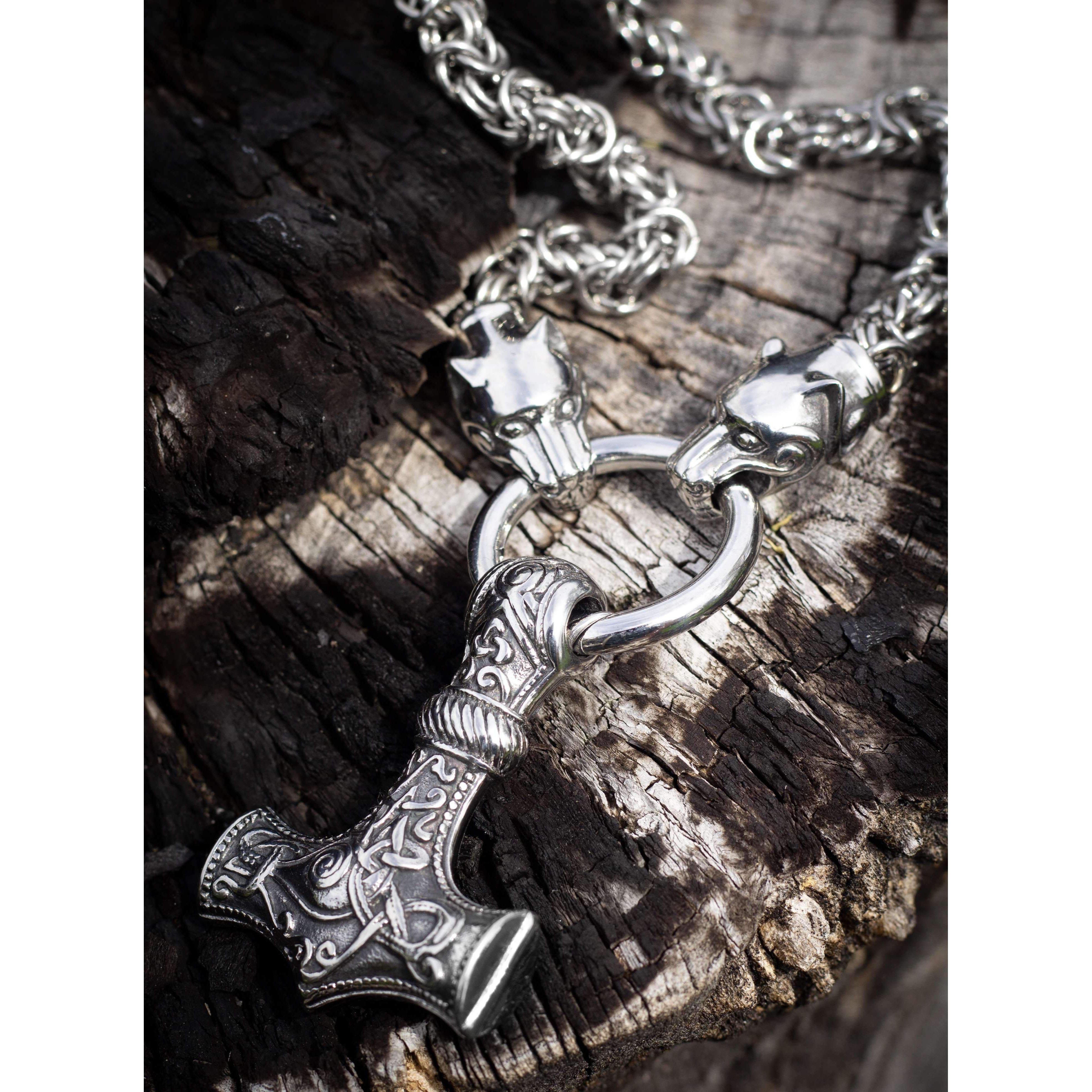 Thors Hammer Necklace - Mjölnir – Vikings of Valhalla US