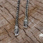 Wolf Heads Viking Kings Chain Necklace (S029) - Viking Merch