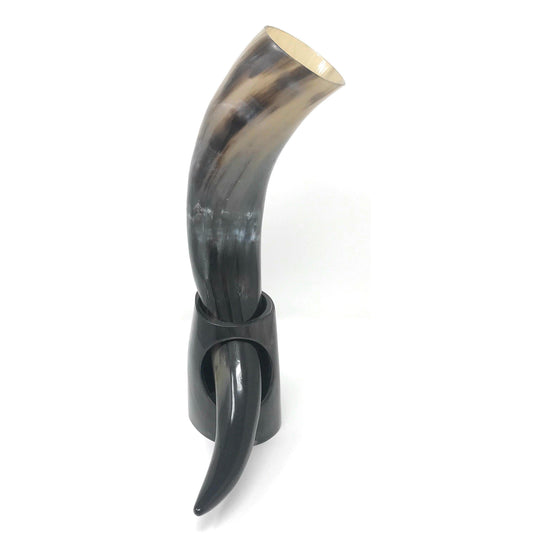Viking Drinking Horn with Horn Stand-Drinking Horn-Viking Merch